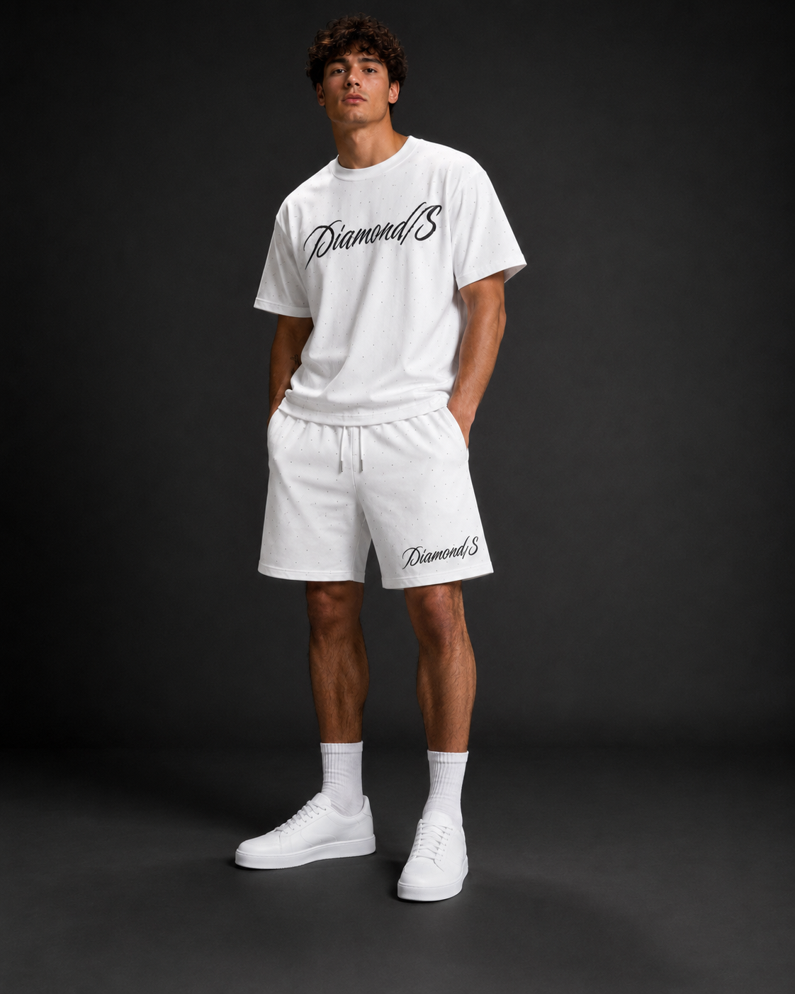 Crystal White Set Men