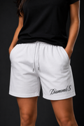 Crystal White Shorts Women