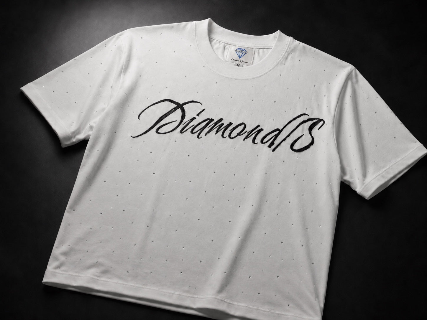 Crystal White Oversized T-Shirt Women